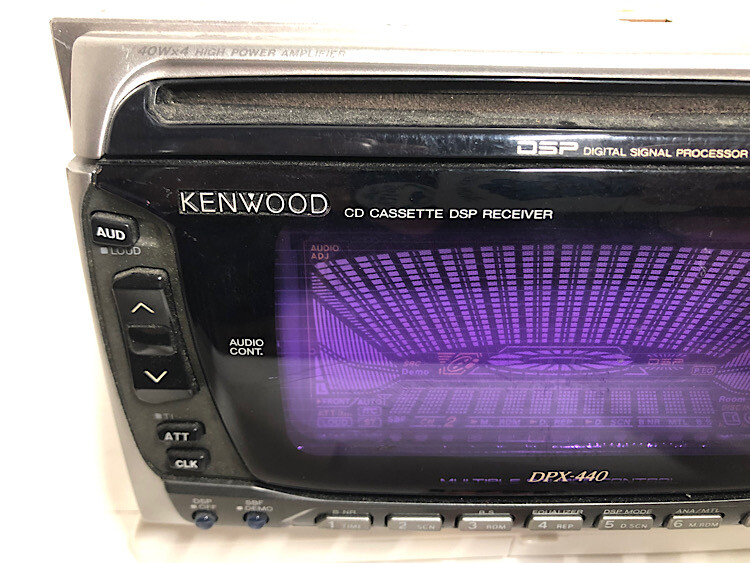 Kenwood DPX-440 CD Cassette Player Receiver Head Unit Stereo Car