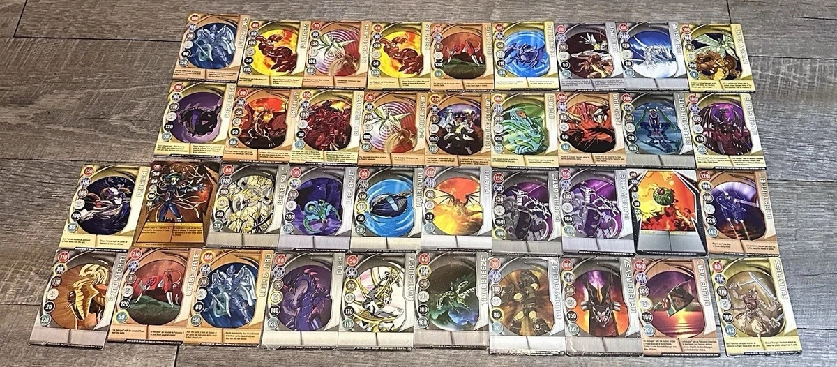 Bakugan Battle Brawlers Collectible Card Game Mixed Card Lots for