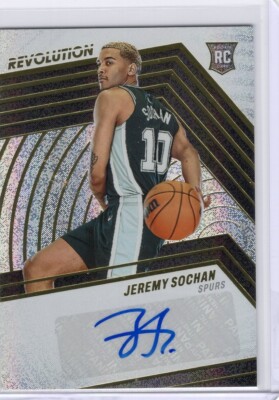 Jeremy Sochan 2022-23 Panini NBA Revolution Rookie Autographs RC