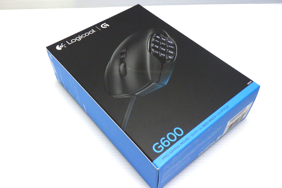 Logicool Logitech G600 MMO Gaming Mouse 20 Buttons 200dpi New in