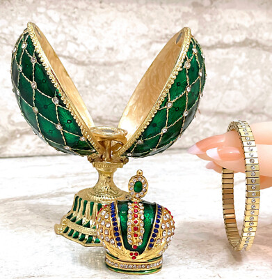 入手困難】FABERGE ファベルジェ オルゴール ジュエリーボックス 入手