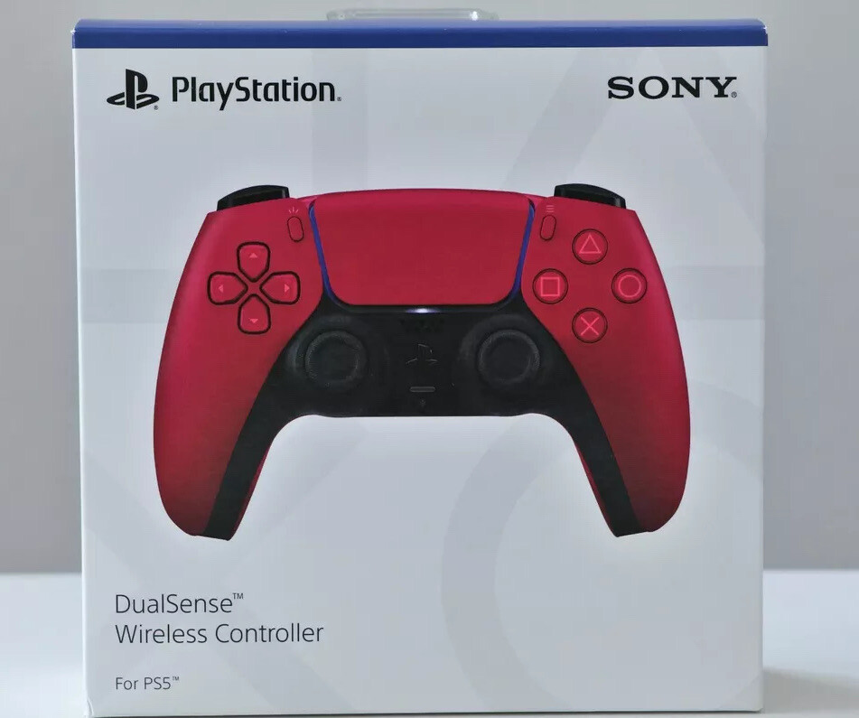 Sony PlayStation 5 PS5 DualSense Wireless Controller Cosmic Red
