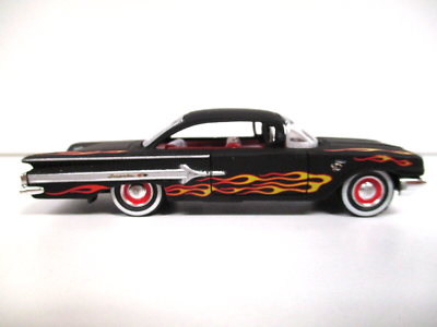 JADA - ROAD RATS - 1960 CHEVROLET IMPALA LOWRIDER - FLAMES - 1/64