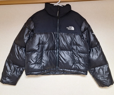 W The North Face White Label Novelty Nuptse Down Jacket Black | eBay