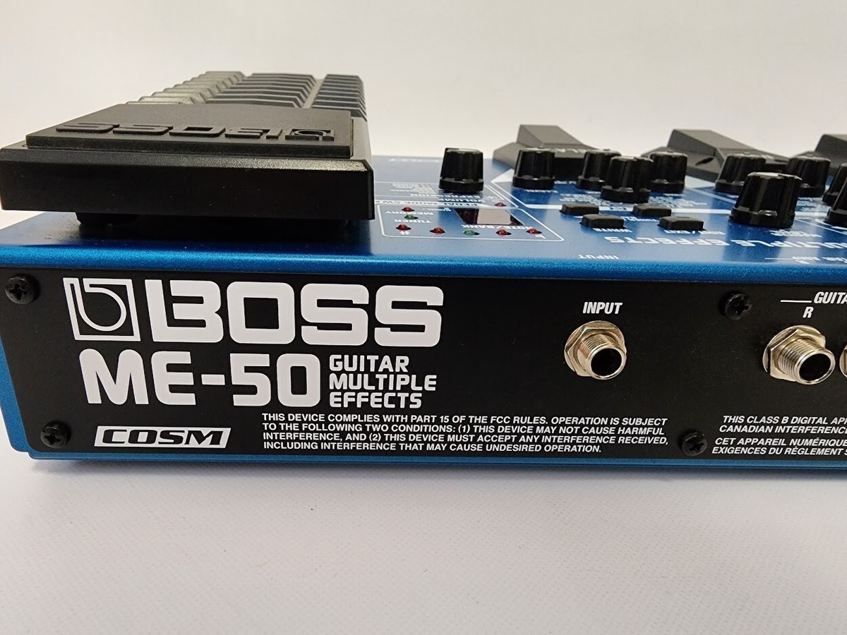 Boss ME-50 Multi Effects Guitar Pedal | eBay