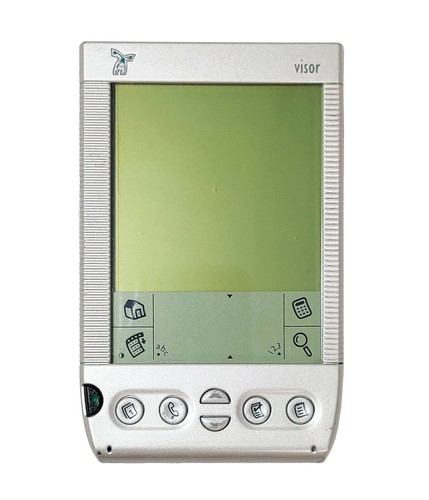 Handspring Visor Edge Metallic Silver PDA NO Charger | eBay