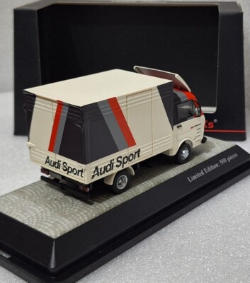 VW Volkswagen LT28 Van Kofer Audi Sport Team 1975 1:43 Premium