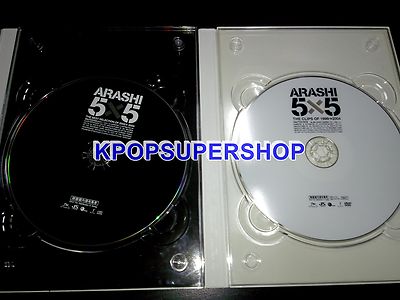 Arashi Album 5x5 Best Selection 2002-2004 CD DVD Limited Rare OOP
