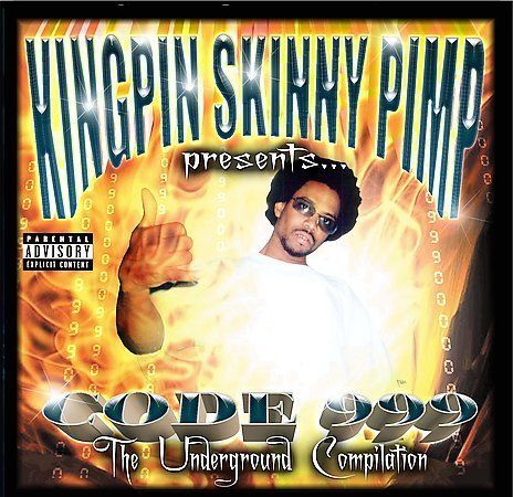 CD KINGPIN SKINNY PIMP CODE 999 XPLCT RAP ULTRA-RARE & MINT