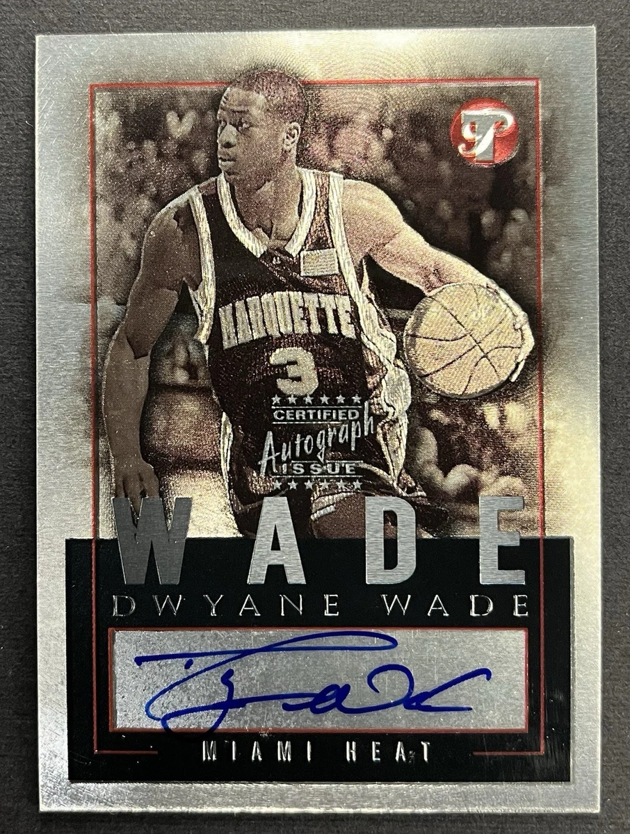 Dwyane Wade Basketball Autographed Sports Trading Cards