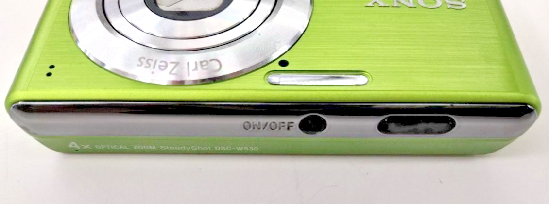 SONY DSC-W530 Green Digital Camera Cyber Shot 14.1MP 4x Optical