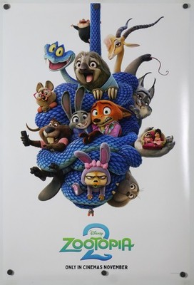 Zootopia 2 - original DS movie poster D/S 27x40 2025 INTL Advance