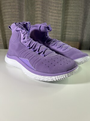 Under Armour Curry 4 Flotro Vivid Lilac NBA Finals Shoe 3024861