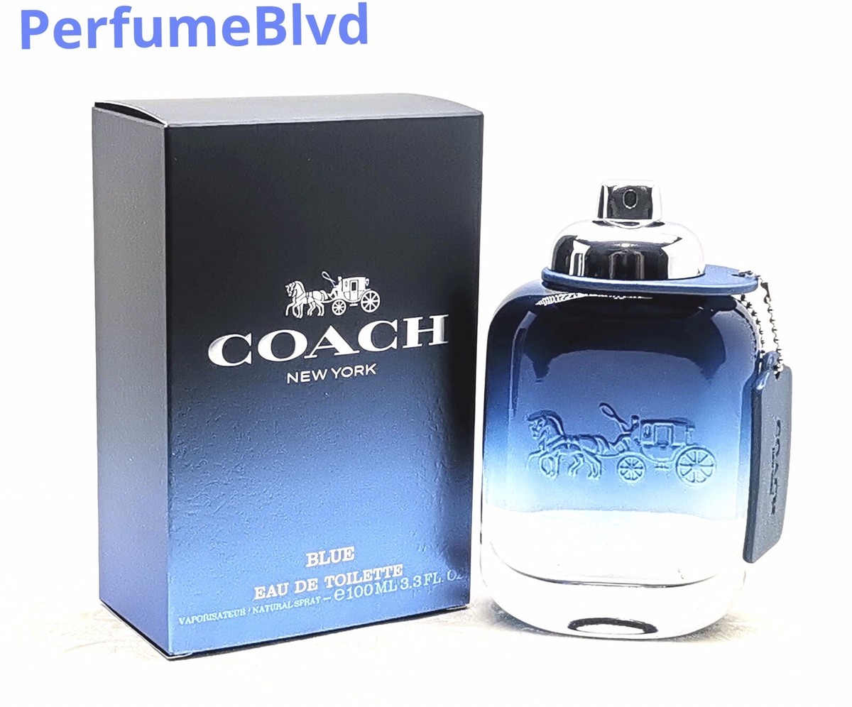 COACH BLUE 3.3 FL.OZ 100 ML EAU DE TOILETTE SPRAY FOR MEN NEW IN