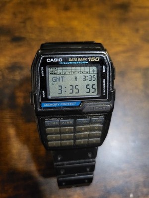 Casio DBC-150 Data Bank Illuminator 1477 Calculator Digital