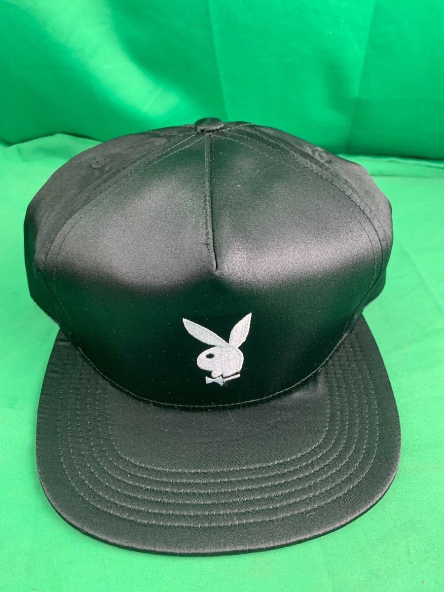 SUPREME PLAYBOY SATIN 5 PANEL Snap Back HAT Black | eBay