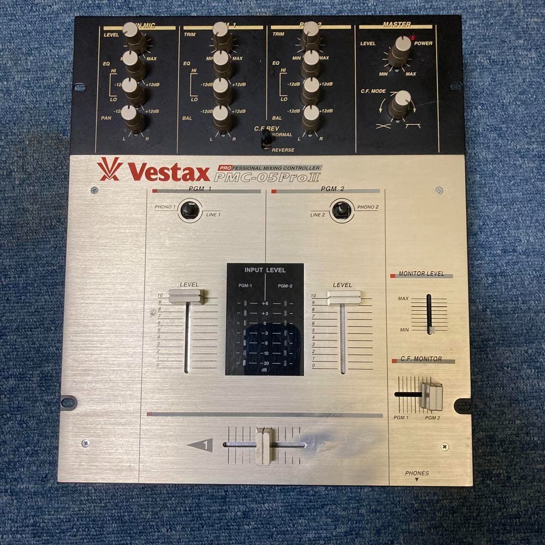 VESTAX PMC-05PRO II DJ Mixer Complete Working Condition from Japan