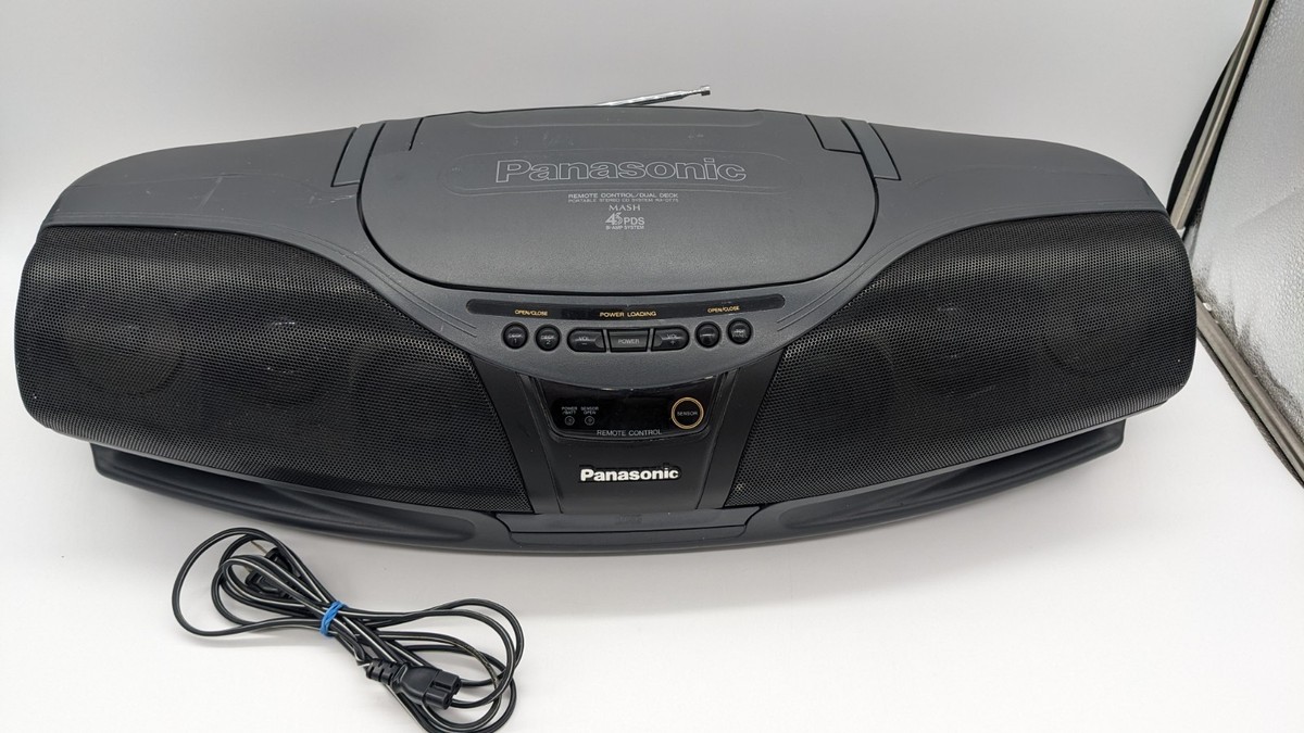 Panasonic RX-DT75 Radio Cassette Player CD Radio (NO REMOTE) READ