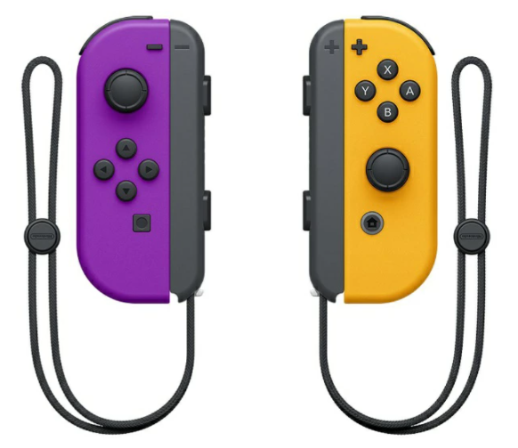 Nintendo Switch Joy-Con Neon Purple & Neon Orange Japan NEW | eBay