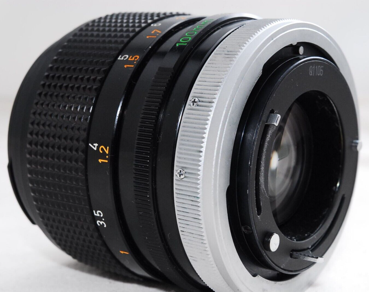 CANON FD 100mm f2.8 S.S.C. MF LENS From Japan | eBay