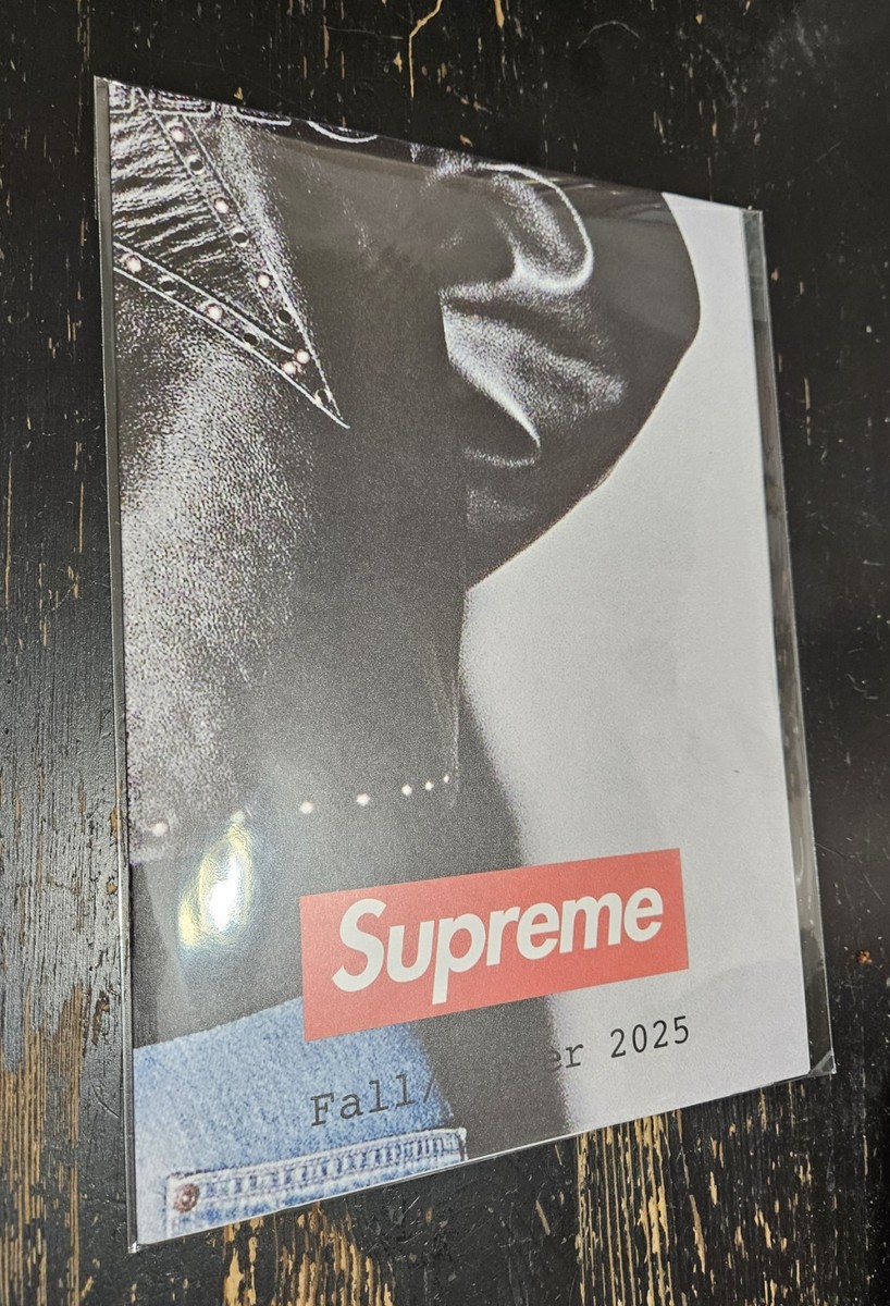 Supreme Lookbook Poster FW25 + FREE SURPRISE | eBay