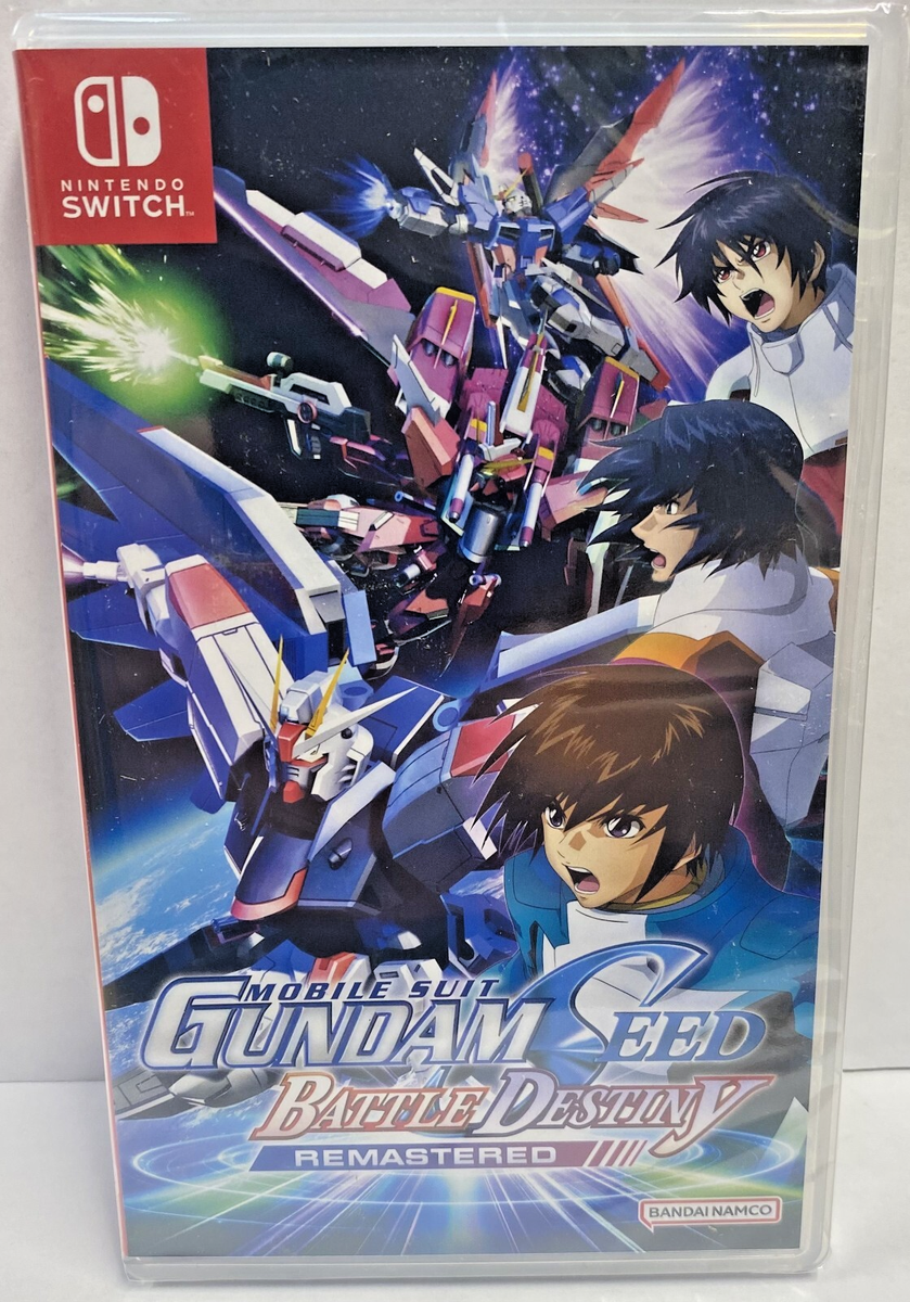 Mobile Suit Gundam SEED Battle Destiny Remastered Switch Brand New