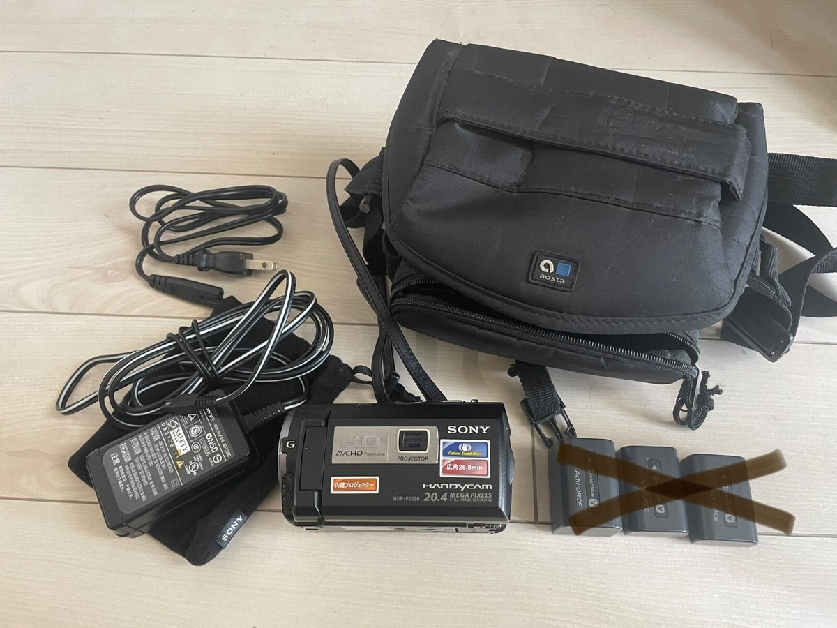 Sony HDR-PJ590V 64 GB Camcorder - Black | eBay