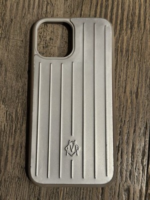 Rimowa iphone case compatible for iPhone 12 ProMax Silver | eBay