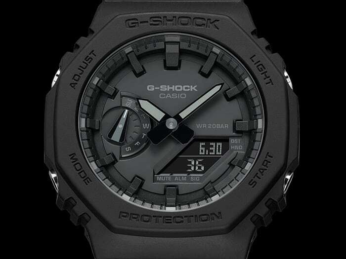 CASIO G-SHOCK GA-2100-1A1JF Carbon Core Guard Analog Digital Watch