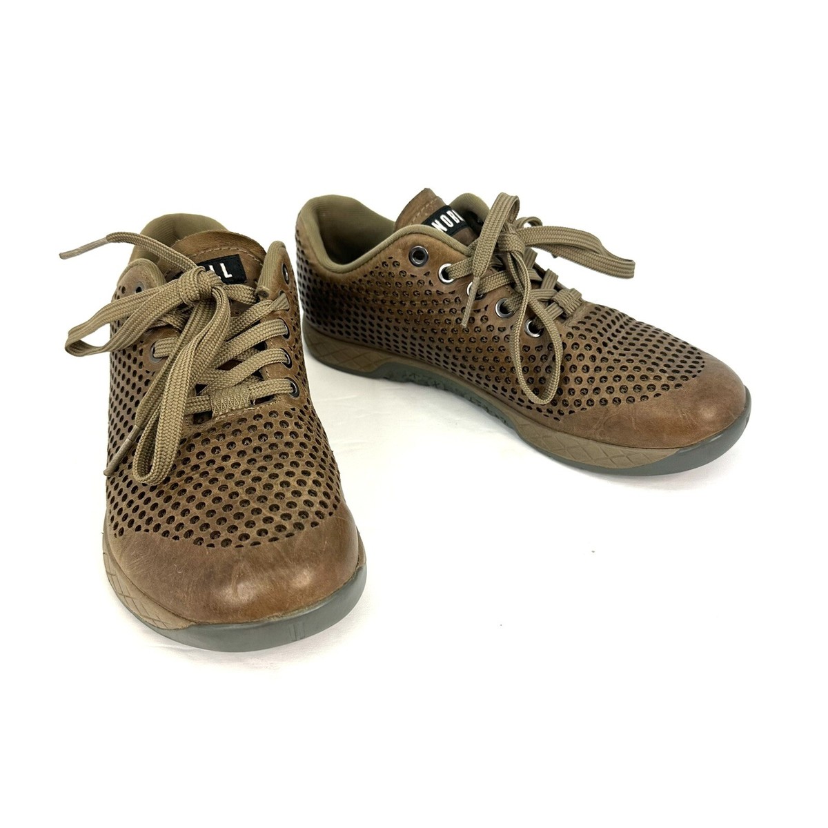 Nobull Brown Leather Project Training CrossFit Shoes Men's Size