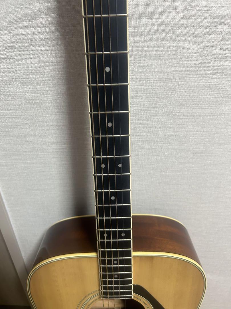 Acoustic Guitar Yamaha FG-200D Natural Made in Japan with Leather