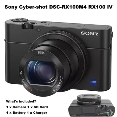 Sony Cyber-shot DSC-RX100M4 RX100 IV 20MP 2.9xOptical Zoom Digital