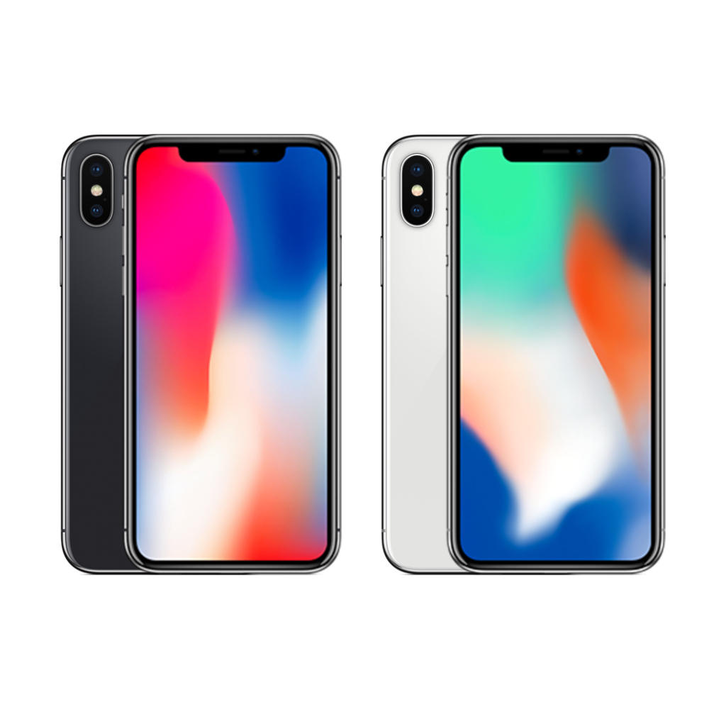Apple iPhone X 64GB/256GB Unlocked Space Gray/Silver - Free