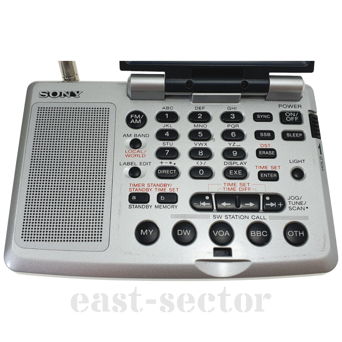 Sony Portable Shortwave ICF-SW07 Radio & Antenna AN-LP2 AM/FM/SW