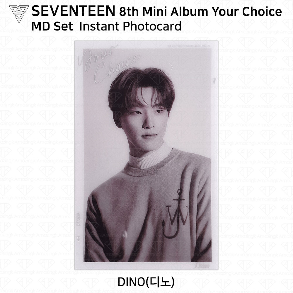 SEVENTEEN 8th Mini Album Your Choice MD Instant Photocard KPOP K