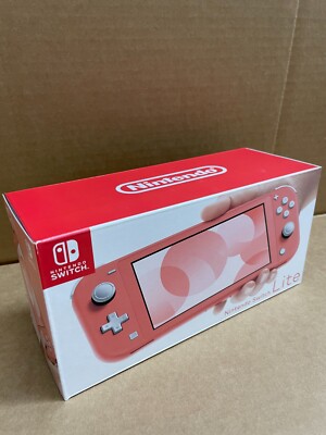 Nintendo Switch Lite - Coral Pink - Priority Mail Same-Day
