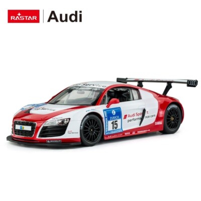 1/14 Rastar Audi R8 LMS RC Car White | eBay
