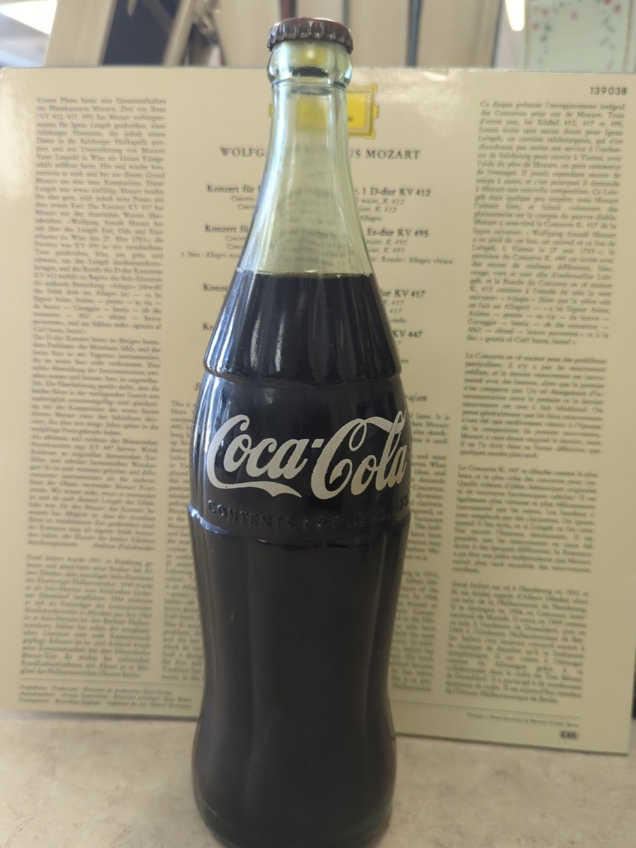 vintage 1955 coca cola bottle full | eBay