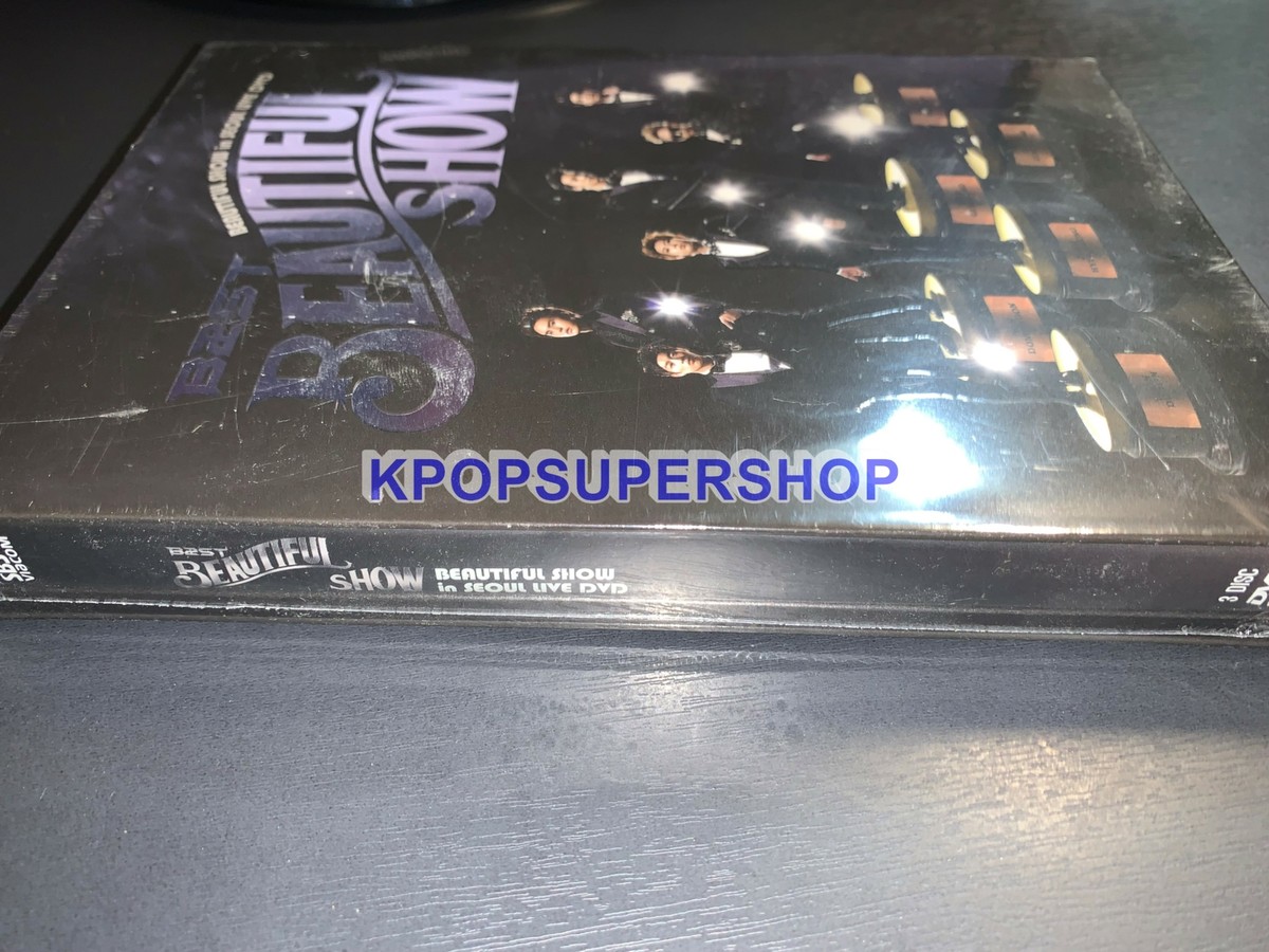 Beast Beautiful Show in Seoul Live 3 DVD New Sealed Rare OOP