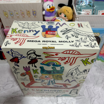 POPMART MEGA ROYAL MOLLY “Childishness” 400% – Edition Designer