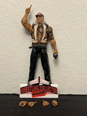 The Rock Final Boss WWE Mattel Elite Series 115 Wrestling Action