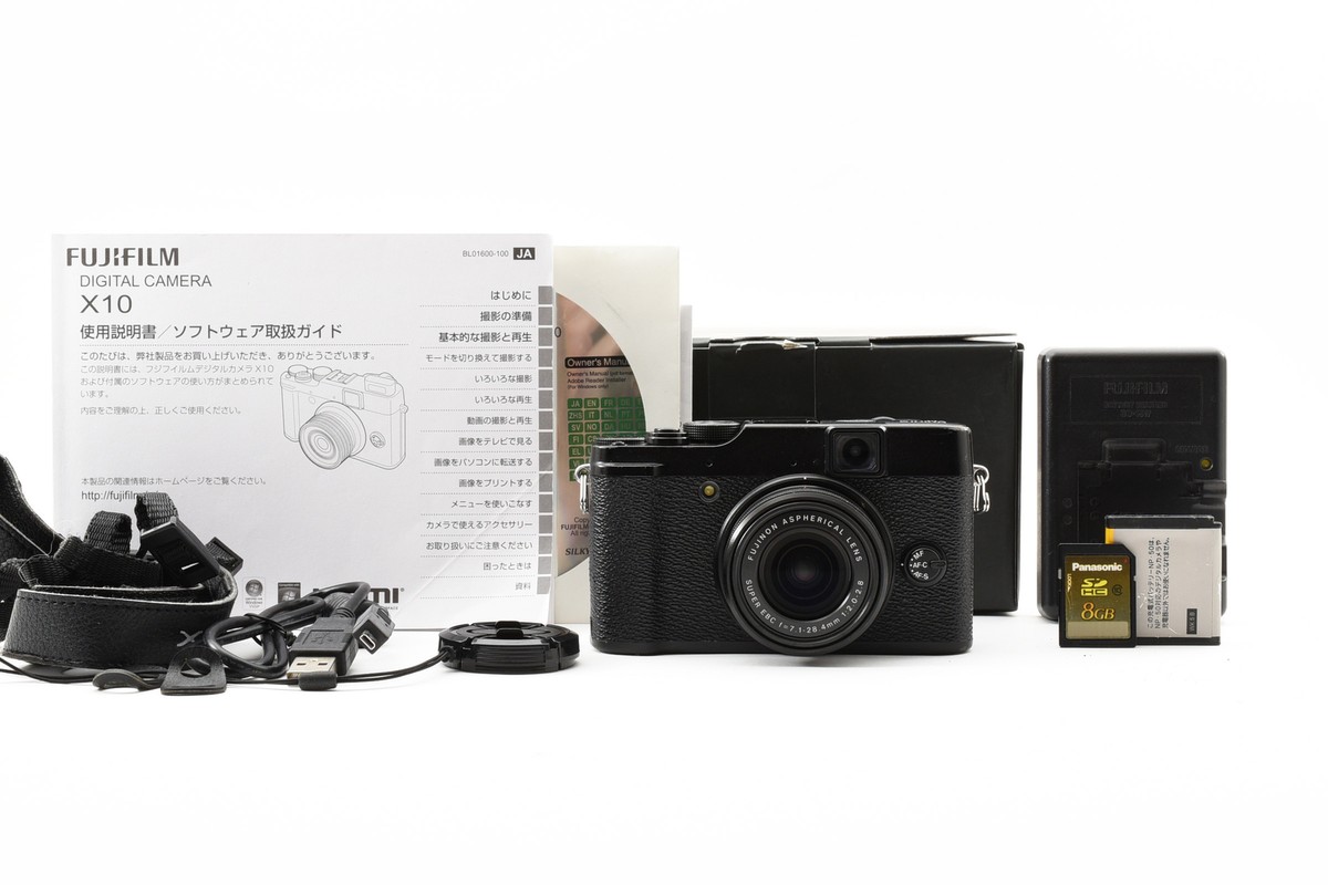 Fujifilm X Series X10 12.0MP Digital Camera SD Card From Japan | eBay