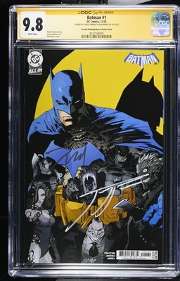 BATMAN #1 DC COMICS 2ND PRINT SIGNED 2X DAN MORA/JORGE JIMENEZ CGC