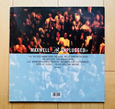 Maxwell / MTV Unplugged EP 1997 EU Original Vinyl Columbia 488292