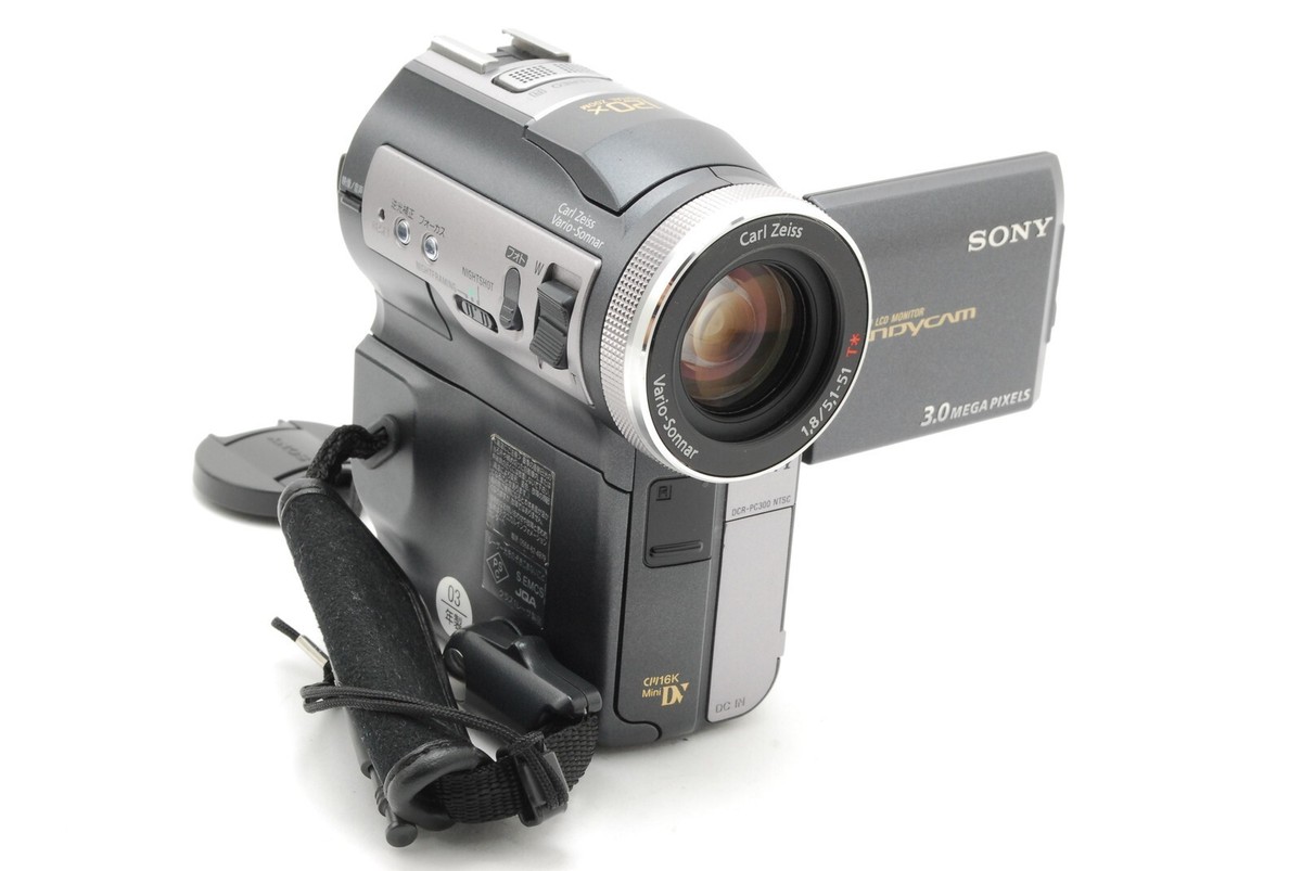 Near Mint】 Sony DCR-PC300 Video Camera Mini DV Digital Camcorder