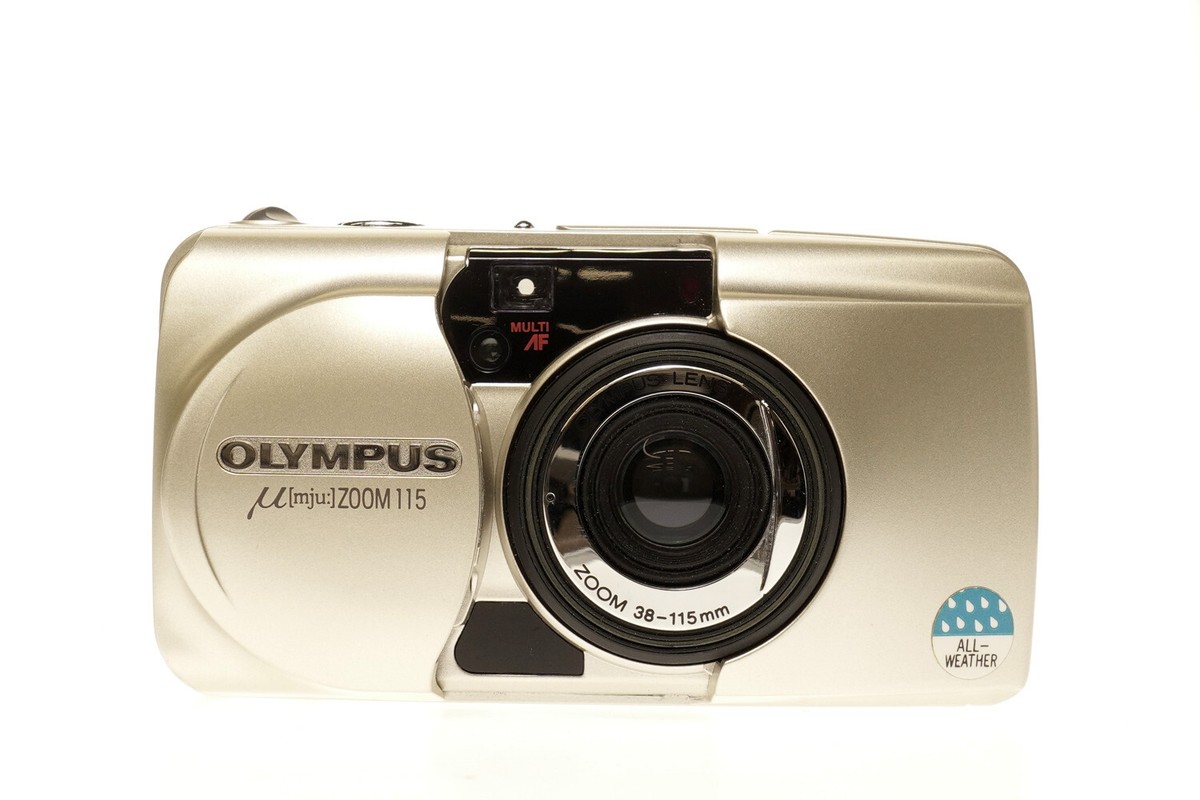 Olympus μ mju Zoom 115 135/35mm Point & Shoot Film Camera | eBay