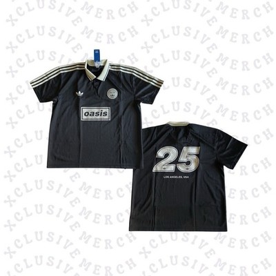 Oasis LIVE 25 Tour Merch— OFFICIAL Adidas Football Shirt Soccer