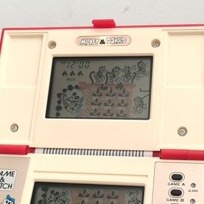 NINTENDO GAME AND & WATCH Mickey & Donald Multi Screen 1983 Direct