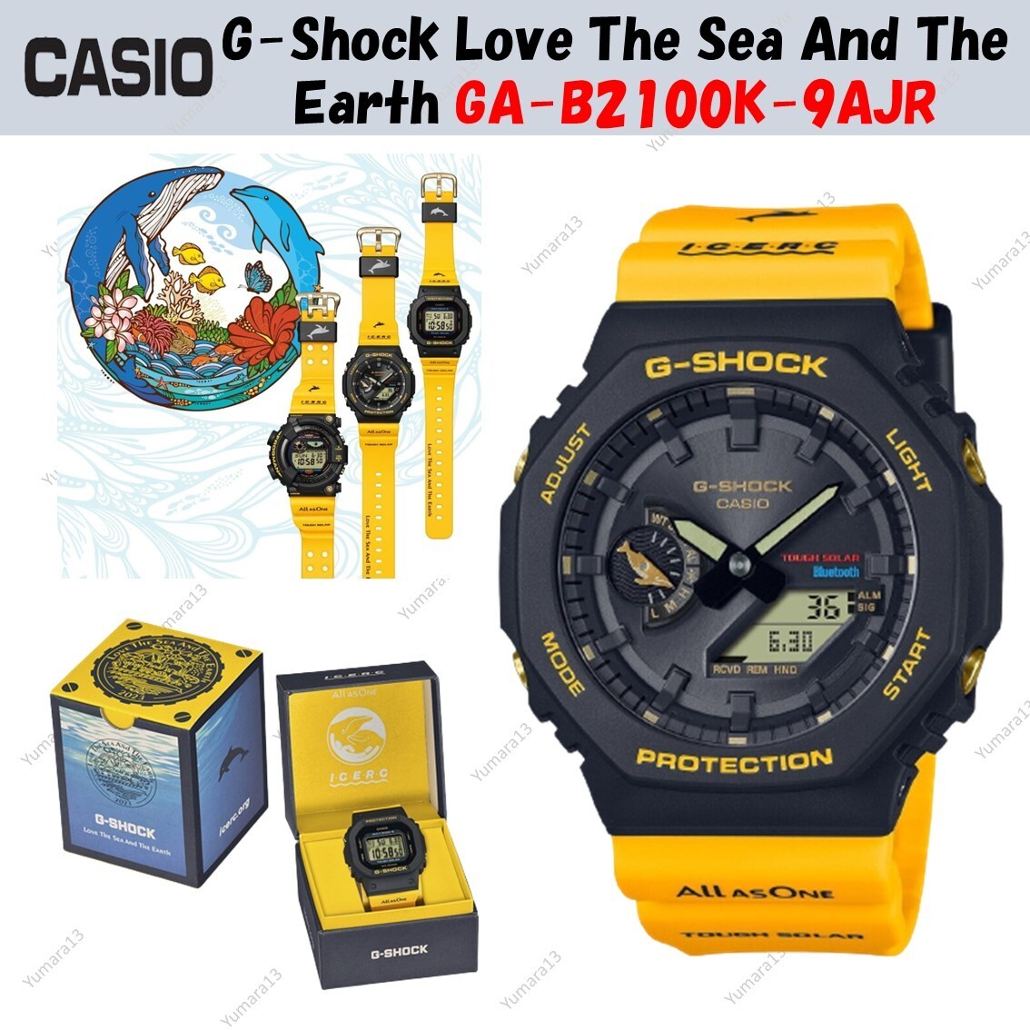 Casio G-Shock Icerc Love The Sea And The Earth GA-B2100K-9AJR