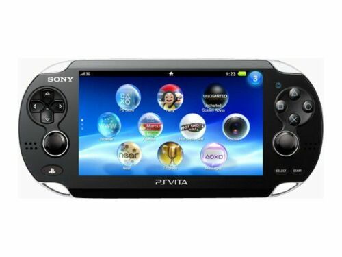 USED PS Playstation vita Wi-Fi model SAPPHIRE BLUE PCH-1000 ZA04